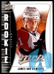 2009-10 Upper Deck MVP James van Riemsdyk #381 Rookie